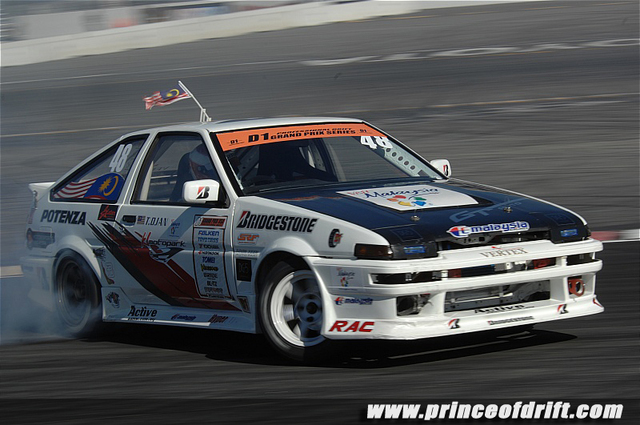 Exclusive custom sticker set for you to recreate the famous AE86 driven by